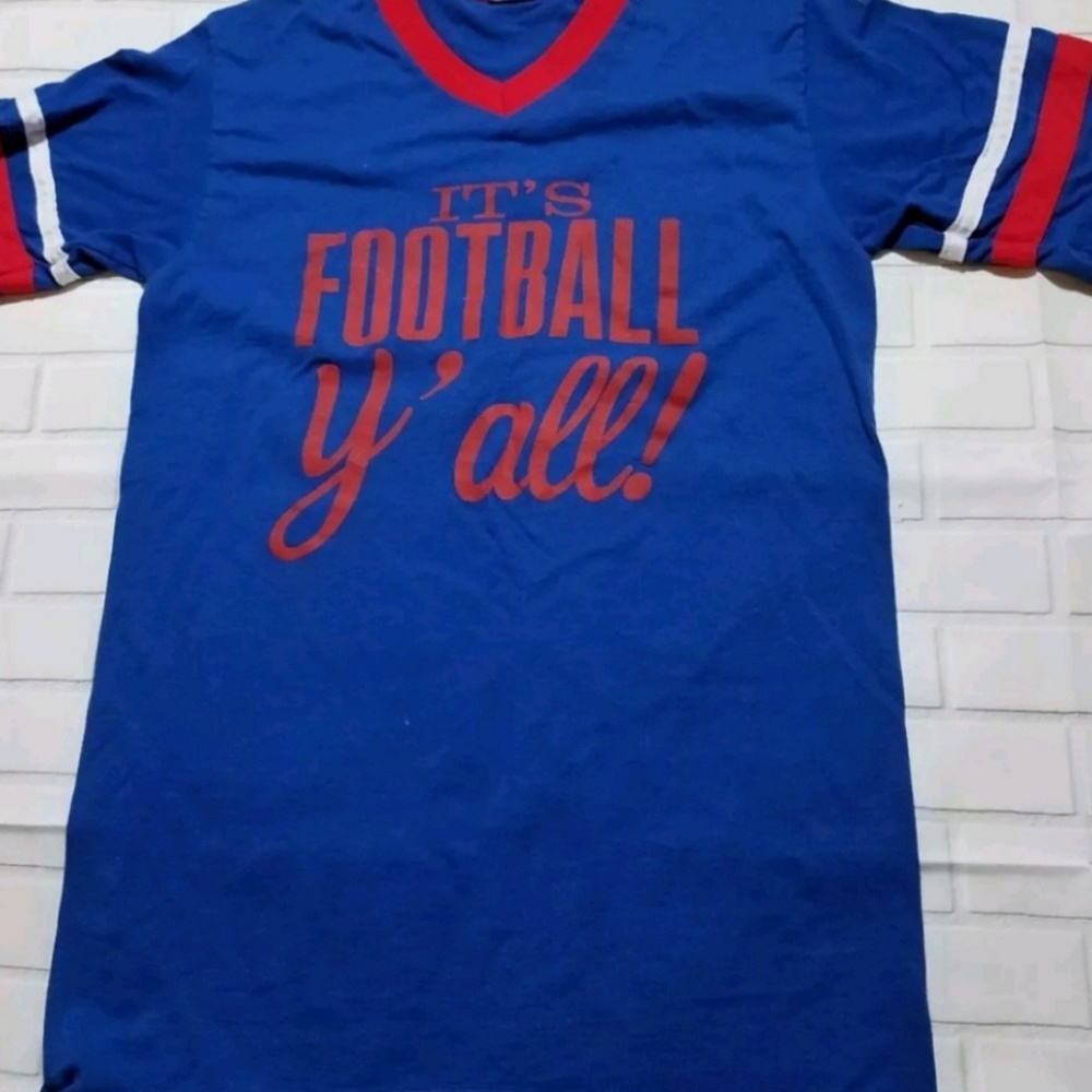 Fall Football Ringer T Shirt Raglan
